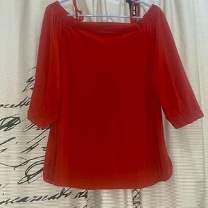 3/$15 closet clean-out, Charlotte Russe off shoulder ladies top